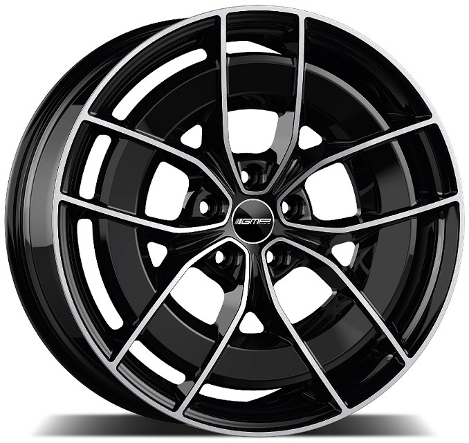 GMP WHEELS ENERGIA ZWART GEPOLIJST 8002000085324
